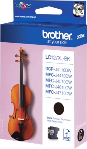 Cartuccia BROTHER originale  LC-127XLBK