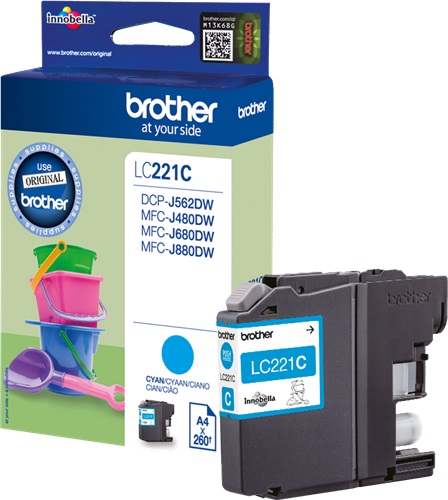Cartuccia BROTHER originale  LC-221C