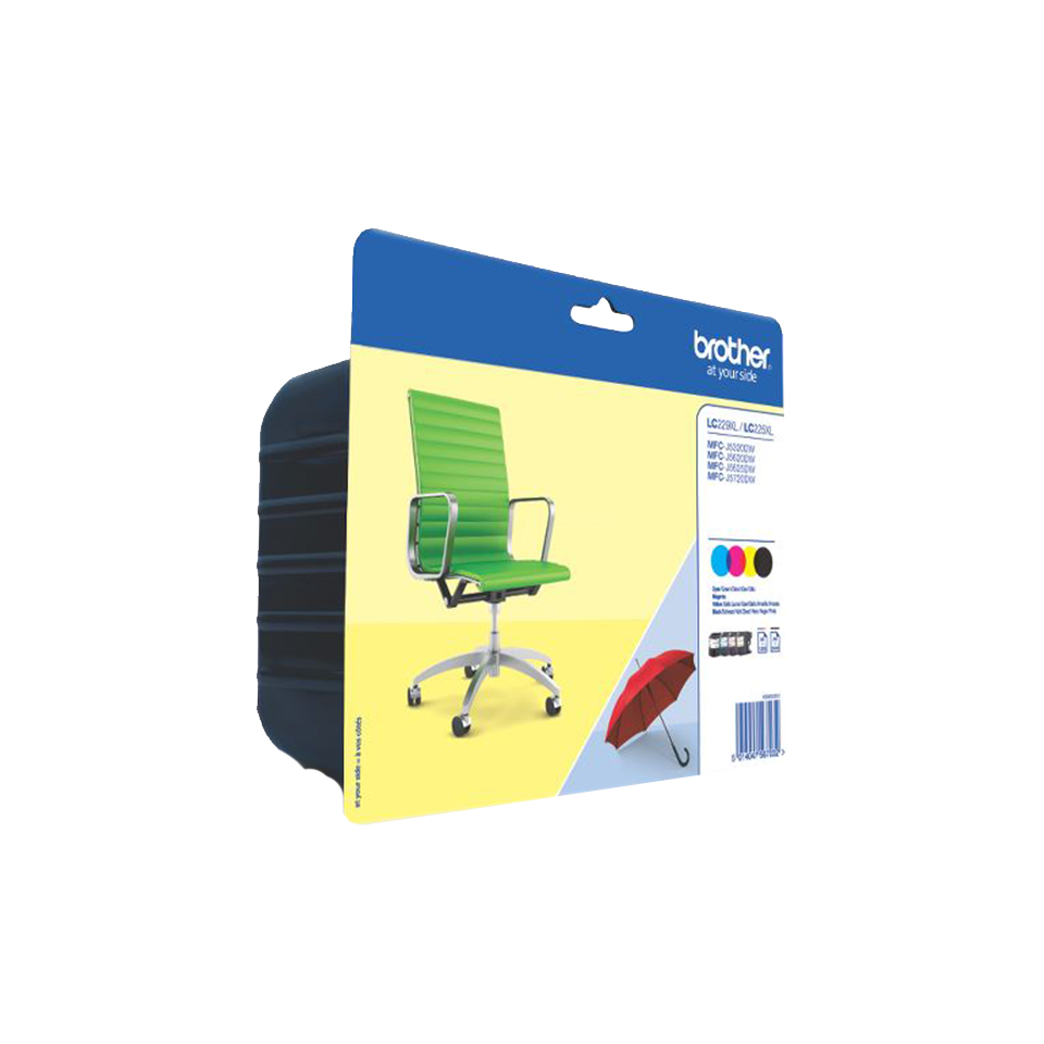 Cartuccia BROTHER originale  LC-229XLVALBP