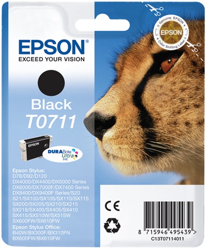 Cartuccia EPSON originale  C13T07114010, C13T07114011, C13T07114012, T0711
