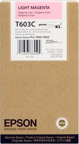 Cartuccia EPSON originale  C13T603C00, T603C