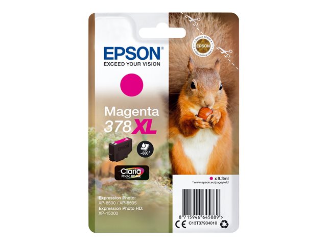 Cartuccia EPSON originale  378XL, C13T37934010