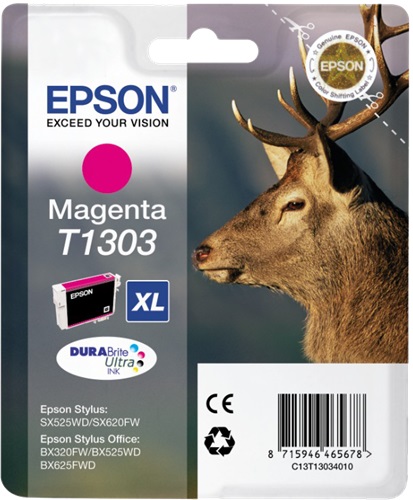 Cartuccia EPSON originale  C13T13034010, C13T13034012, T1303