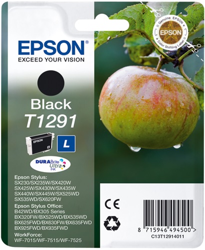 Cartuccia EPSON originale  C13T12914010, C13T12914011, C13T12914012, T1291
