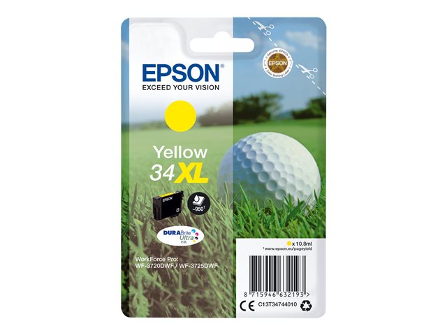 Cartuccia EPSON originale  34XL, C13T34744010