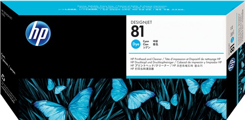 Cartuccia HP originale  81, C4951A