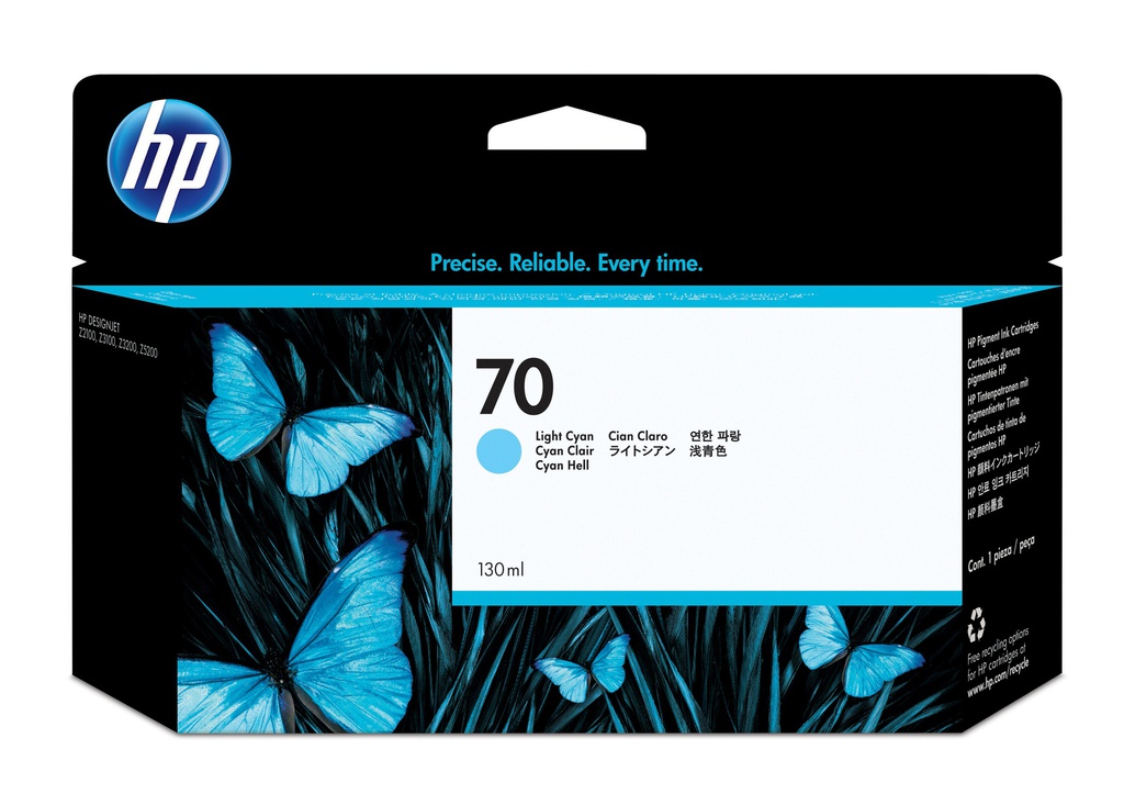 Cartuccia HP originale  70, C9390A