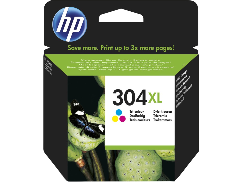 Cartuccia HP originale  304XL, N9K07A, N9K07AE