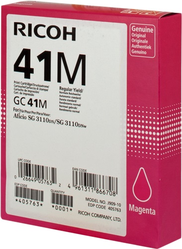 Cartuccia RICOH originale  405763, GC-41M