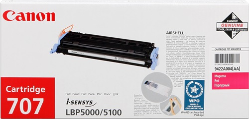 Toner Laser Originale CANON  707M, 9422A004