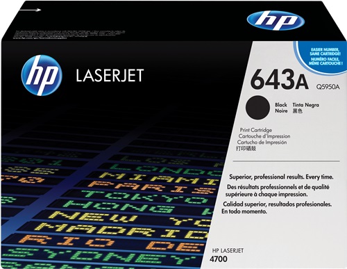 Toner Laser Originale HP  643A, Q5950A