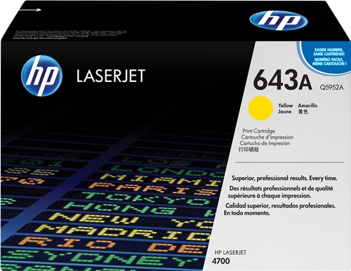 Toner Laser Originale HP  643A, Q5952A