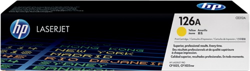 Toner Laser Originale HP  126A, CE312A