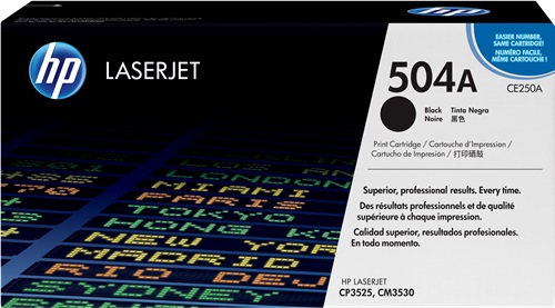 Toner Laser Originale HP  504A, CE250A