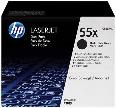 Toner Laser Originale HP  55X, CE255XD