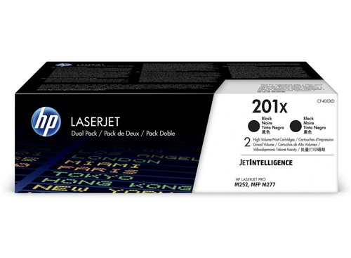Toner Laser Originale HP  201X, CF400XD