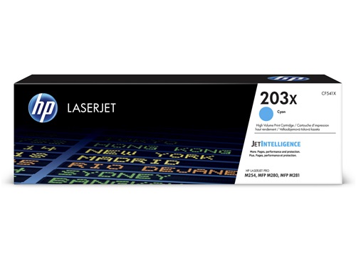 Toner Laser Originale HP  203X, CF541X