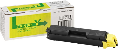 Toner Laser Originale KYOCERA - MITA  1T02KTANL0, TK-580Y