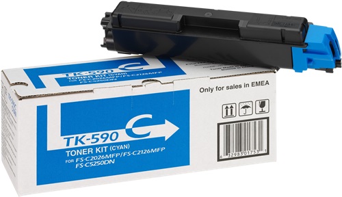 Toner Laser Originale KYOCERA - MITA  1T02KVCNL0, TK-590C