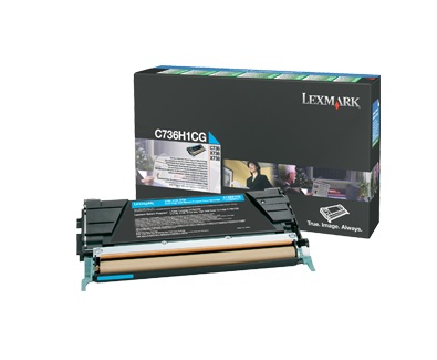Toner Laser Originale LEXMARK  C736H1CG