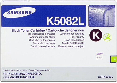 Toner Laser Originale SAMSUNG, HP  CLT-K5082L, SU188A