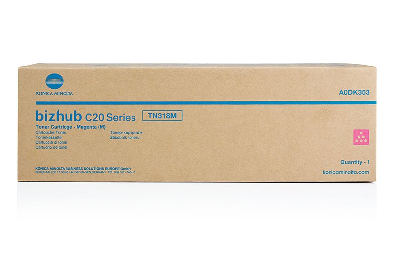 Toner originale MINOLTA  A0DK353, TN318