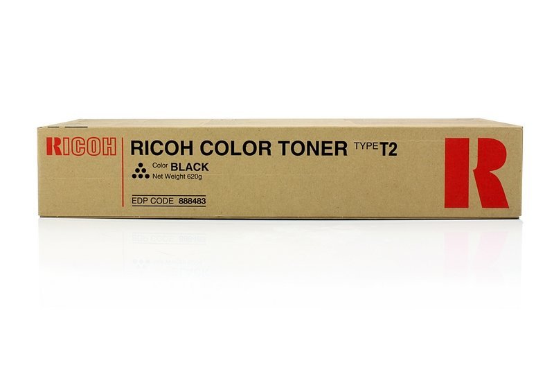Toner originale RICOH, GESTETNER, NASHUATEC, REX ROTARY, INFOTEC  888483, 888499, 89040148, DT432BLK, K178, Type T2