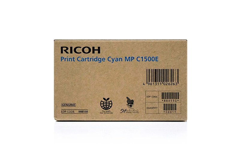 Toner originale RICOH, NASHUATEC, REX ROTARY  888550, 888558, DT1500CYN, K199/C