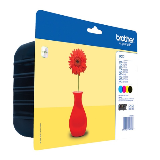 [IO-4609624] Cartuccia BROTHER originale  LC-121VALBP