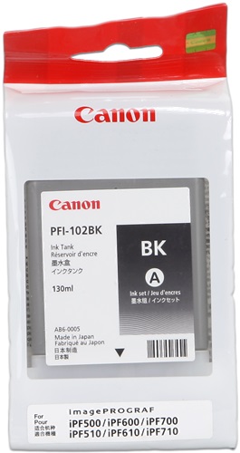 [IO-4606181] Cartuccia CANON originale  0895B001, PFI-102BK