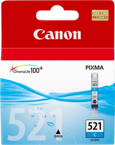 [IO-4606529] Cartuccia CANON originale  2934B001, CLI-521C