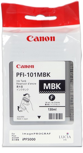 [IO-4609192] Cartuccia CANON originale  0882B001, PFI-101MBK