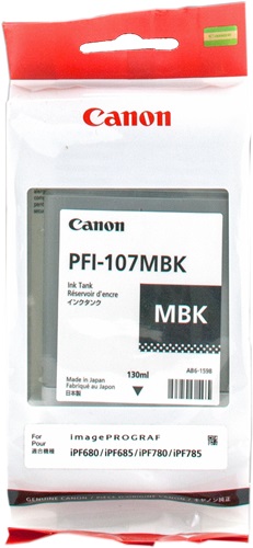 [IO-4603321] Cartuccia CANON originale  6704B001, PFI-107MBK