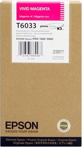 [IO-4606281] Cartuccia EPSON originale  C13T603300, T6033