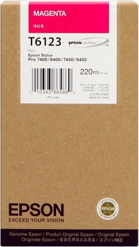[IO-4608103] Cartuccia EPSON originale  C13T612300, T6123