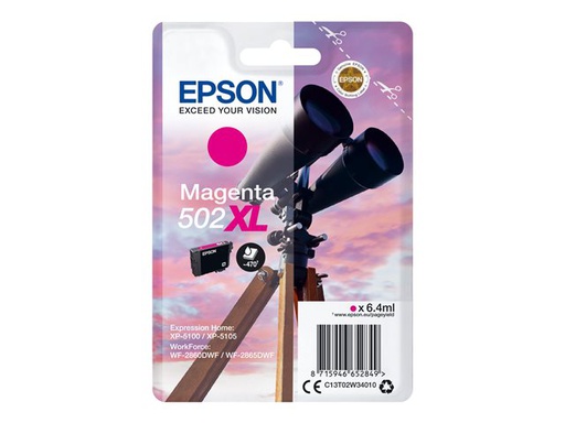 [IO-4604379] Cartuccia EPSON originale  502XL, C13T02W34010