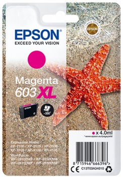 [IO-4604949] Cartuccia EPSON originale  603XL, C13T03A34010