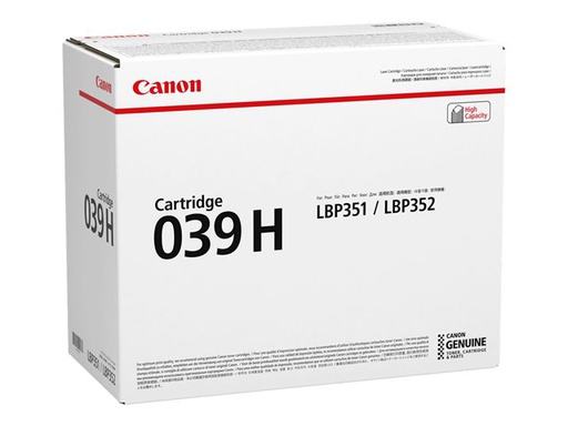 [TO-4605414] Toner Laser Originale CANON  0288C001, 039H