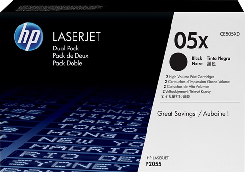 [TO-4607184] Toner Laser Originale HP  05X, CE505XD