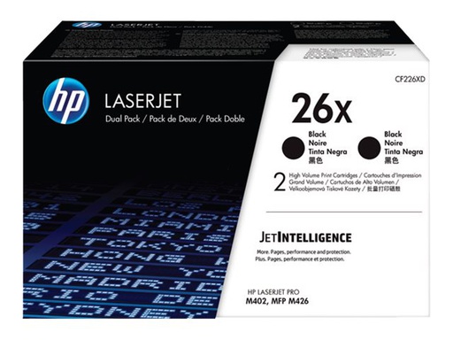 [TO-4603795] Toner Laser Originale HP  26X, CF226XD