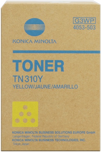 [1250322] Toner originale DEVELOP  4053-505, TN-310Y