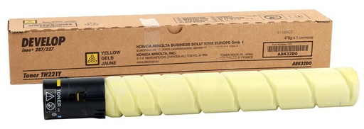 [1250612] Toner originale DEVELOP  A8K32D0, TN-221Y