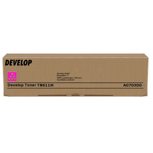 [1250340] Toner originale DEVELOP  A0703D0, TN-611M