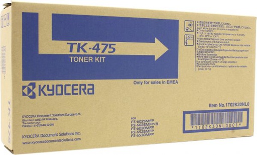 [1300130] Toner originale KYOCERA - MITA  1T02K30NL0, TK-475