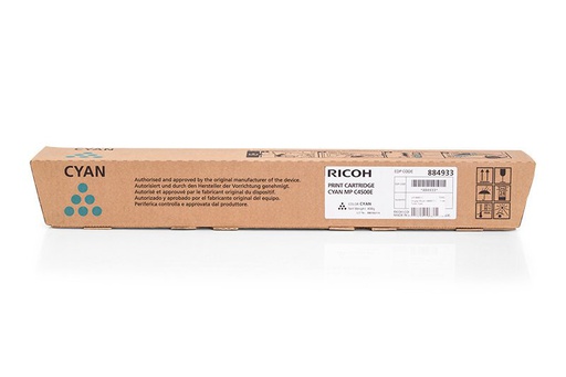 [1460297] Toner originale RICOH, INFOTEC, NASHUATEC  842037, 884933, 884945, 888611, 888623, 89040229, DTC4500CYN, K204/C, Type C4500